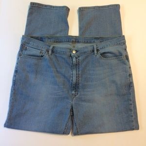 Levis 543 Mens Jeans Size 42 x 32 Light Wash